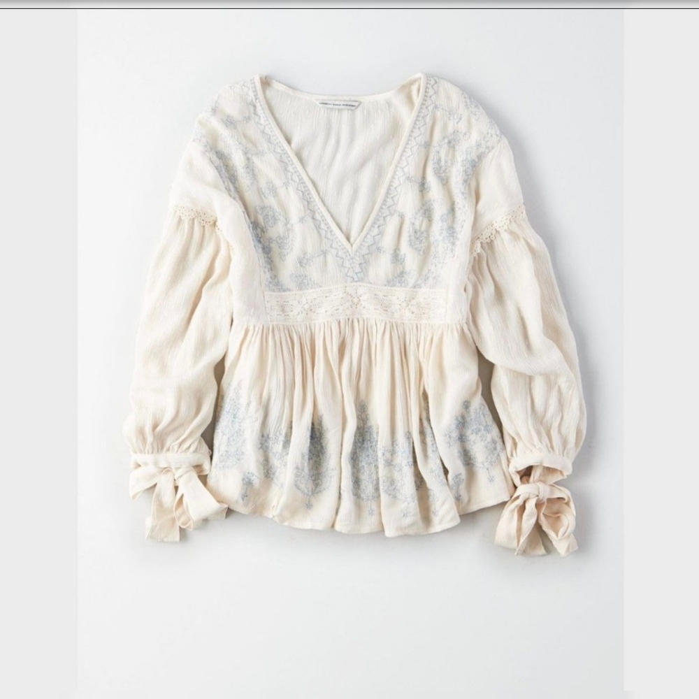 American Eagle Boho Blouse